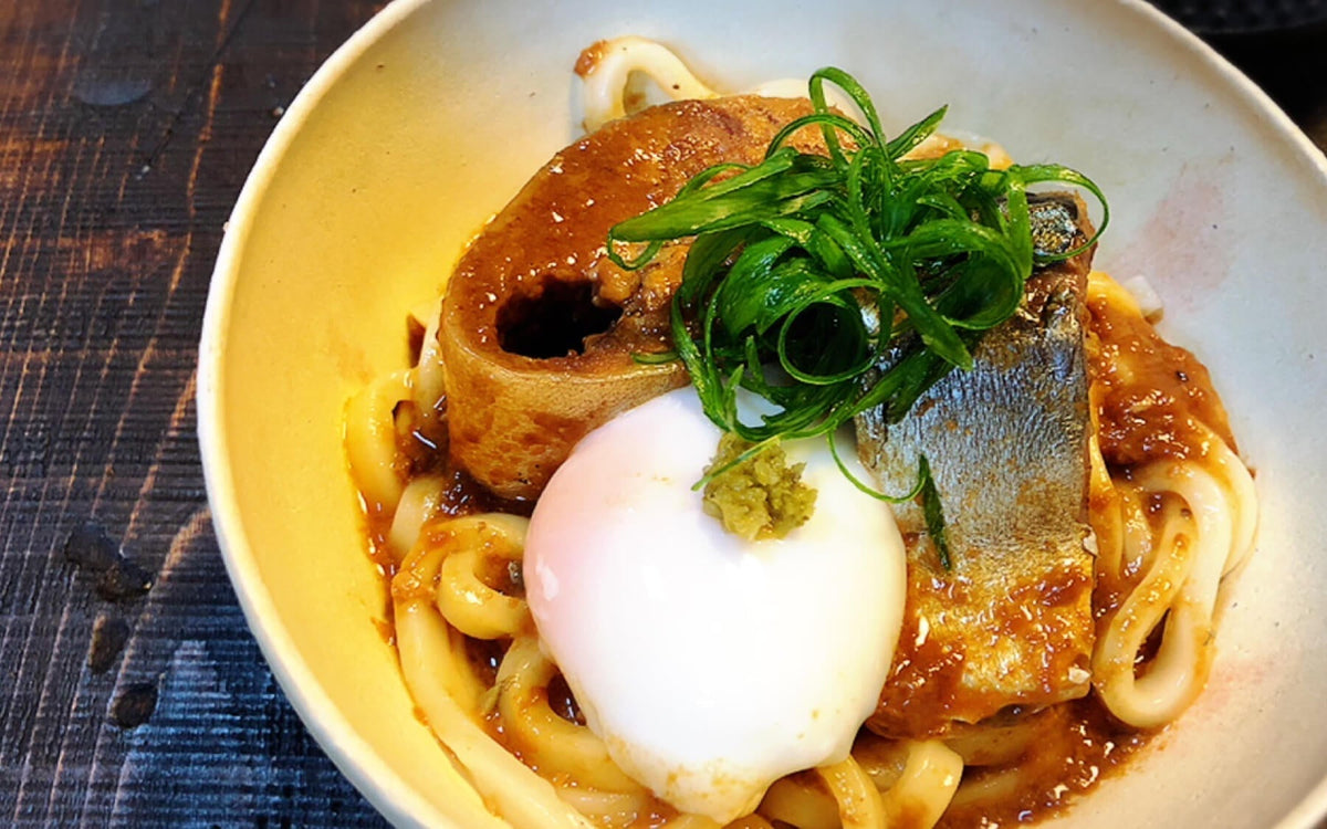さば味噌煮込み風うどん|レシピ_12