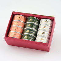 WHITETUNA フレーバーツナ3種12缶ギフトセット