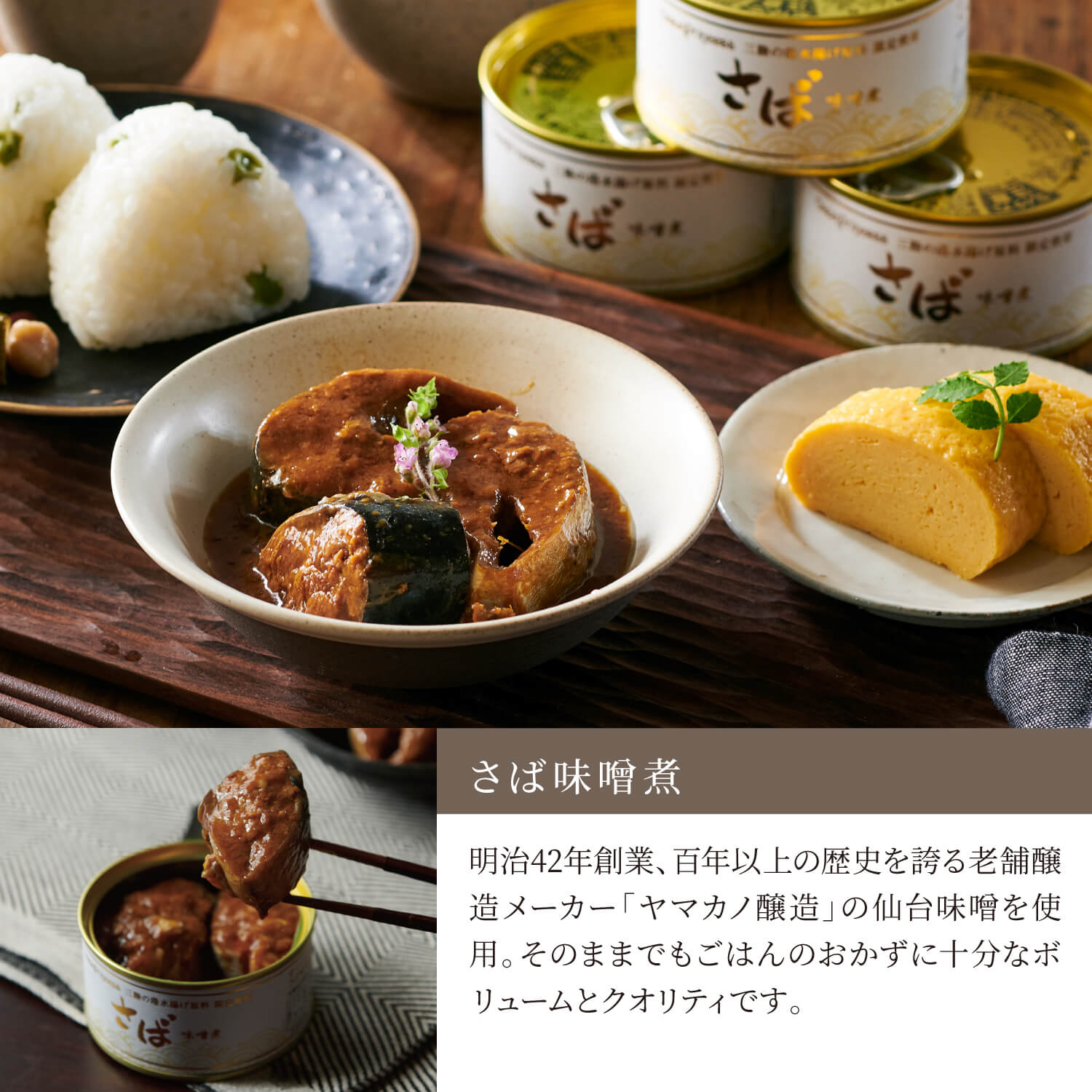 大ぶり 鯖の 高級 さば缶 24缶 セット （ 味噌煮 12缶 & 水煮 12缶）バラエティーセット